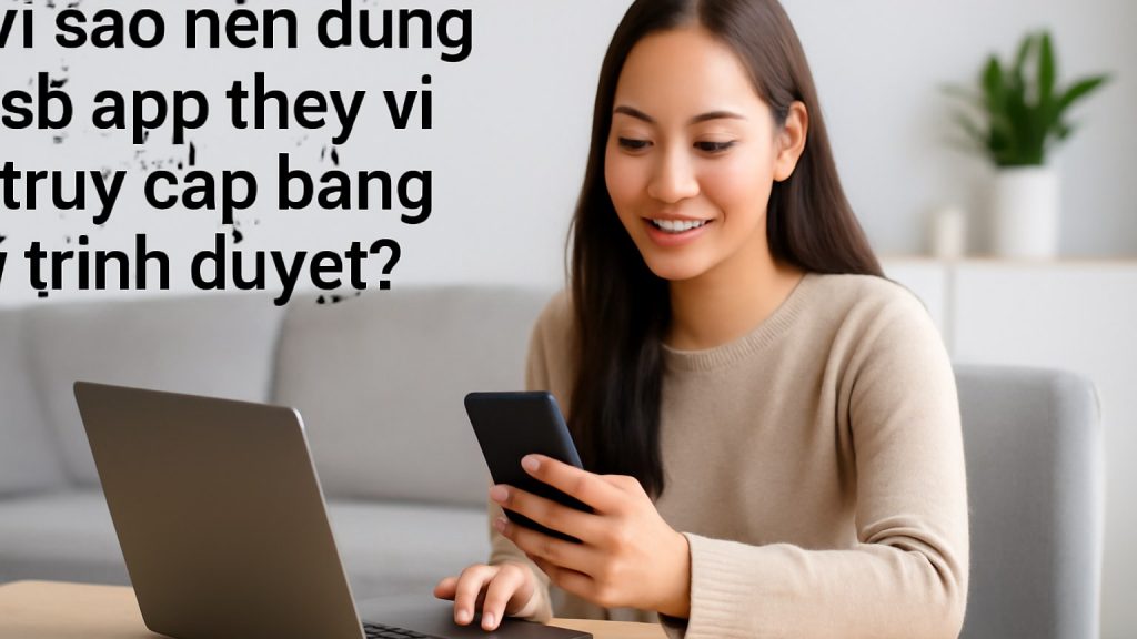 Minh họa: Vì sao nên dùng S8 app thay vì truy cập bằng trình duyệt?