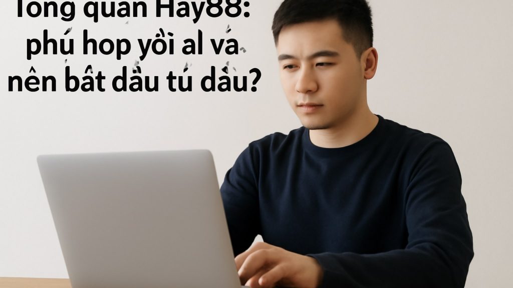 Minh họa: Tổng quan Hay88: phù hợp với ai và nên bắt đầu từ đâu?